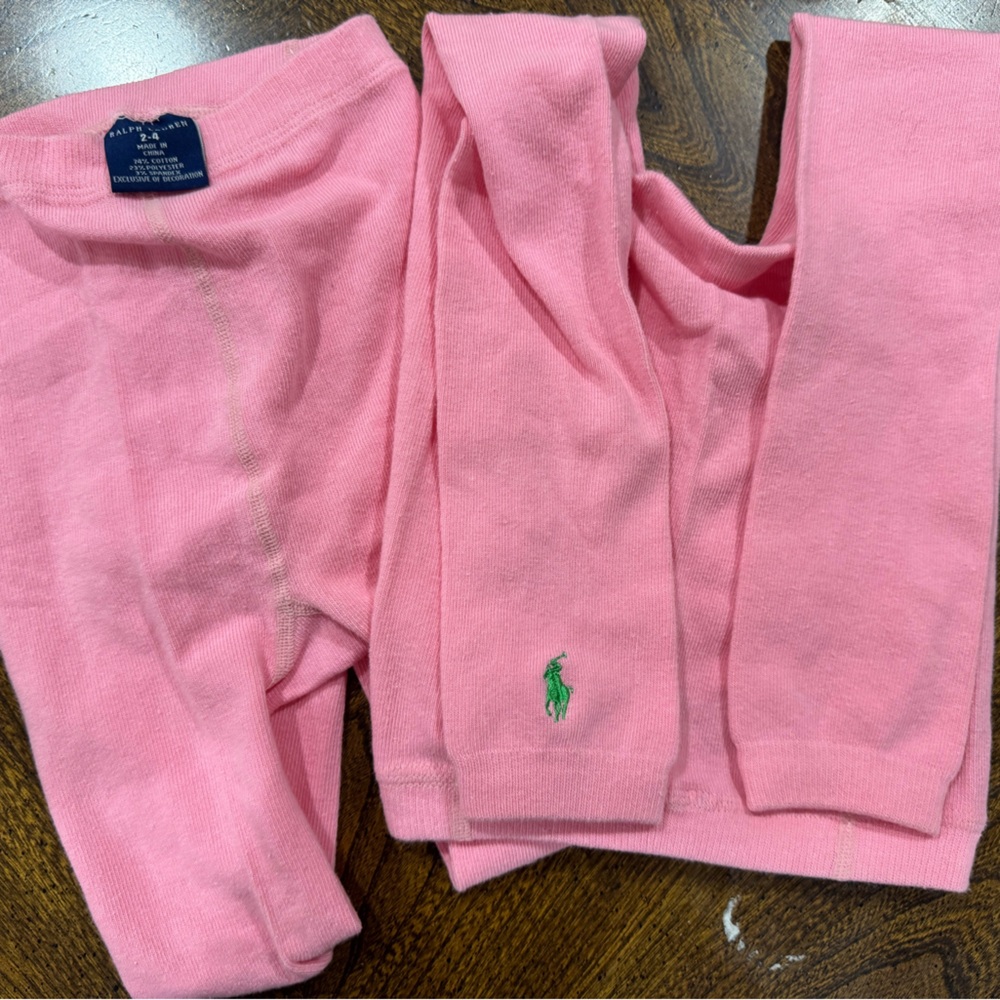 Ralph Lauren Pink Tights